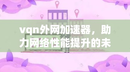 vqn外网加速器，助力网络性能提升的未来解决方案