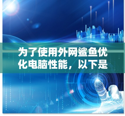 为了使用外网鲨鱼优化电脑性能，以下是逐步指南