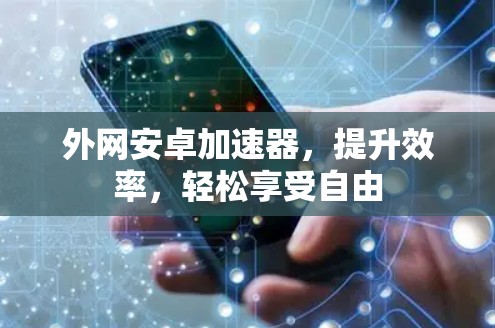 外网安卓加速器，提升效率，轻松享受自由
