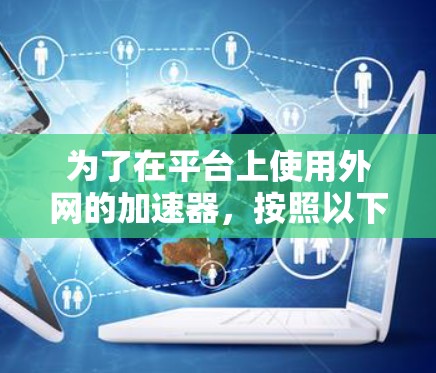 为了在平台上使用外网的加速器,按照以下步骤操作 为了在平台上使用外网的加速器,按照以下步骤操作