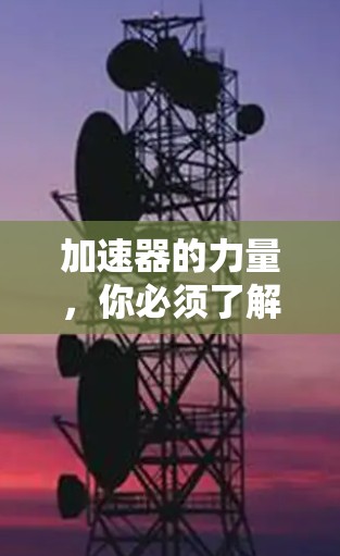 加速器的力量，你必须了解的选择