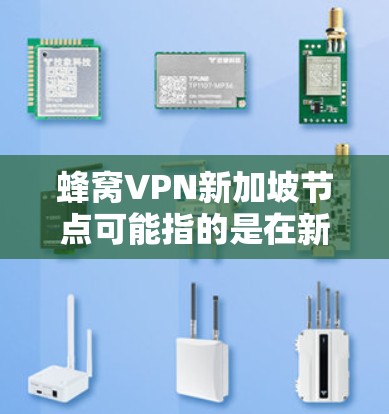 蜂窝VPN新加坡节点可能指的是在新加坡运营的某个VPN服务提供商。以下是一些新加坡运营的VPN服务 蜂窝VPN新加坡节点可能指的是在新加坡运营的某个VPN服务提供商。以下是一些新加坡运营的VPN服务