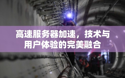 高速服务器加速,技术与用户体验的完美融合 高速服务器加速,技术与用户体验的完美融合