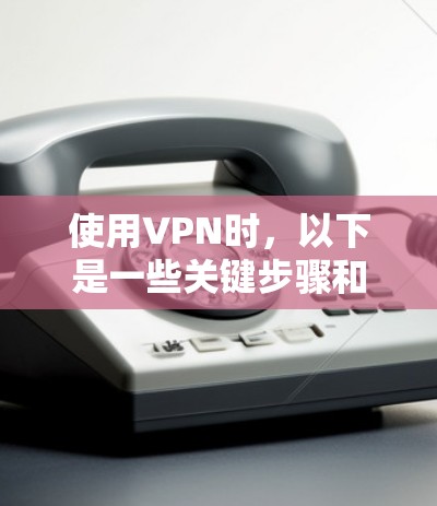 使用VPN时,以下是一些关键步骤和考虑因素,帮助你有效地连接到目标服务器,并确保安全 使用VPN时,以下是一些关键步骤和考虑因素,帮助你有效地连接到目标服务器,并确保安全