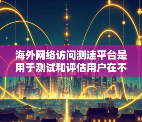 海外网络访问测速平台是用于测试和评估用户在不同网络环境下的访问速度的工具，广泛应用于测试团队、公司、个人和研究机构。以下是对这些测速平台的详细介绍