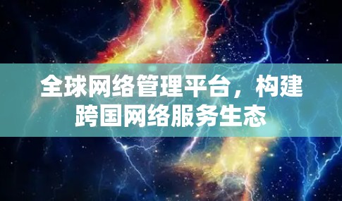 全球网络管理平台,构建跨国网络服务生态 全球网络管理平台,构建跨国网络服务生态