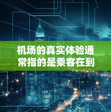 机场的真实体验通常指的是乘客在到达机场后，从飞机起飞到抵达目的地的过程中的各种情况，包括飞行时间、交通状况、拥挤程度、行李处理、登机流程等。以下是一些关于机场线路的详细体验