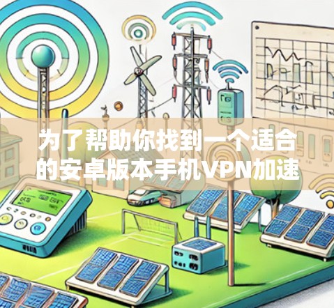 为了帮助你找到一个适合的安卓版本手机VPN加速工具,以下是一些推荐和相关信息 为了帮助你找到一个适合的安卓版本手机VPN加速工具,以下是一些推荐和相关信息