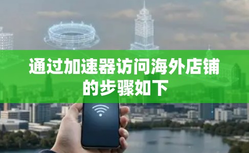 通过加速器访问海外店铺的步骤如下